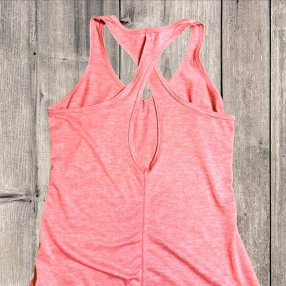 Champion C9 Racer Back Criss‎ Cross Keyhole Back Tank Top Coral Pink size Small - Picture 4 of 9